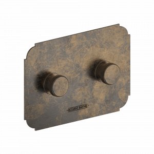 Aged brass