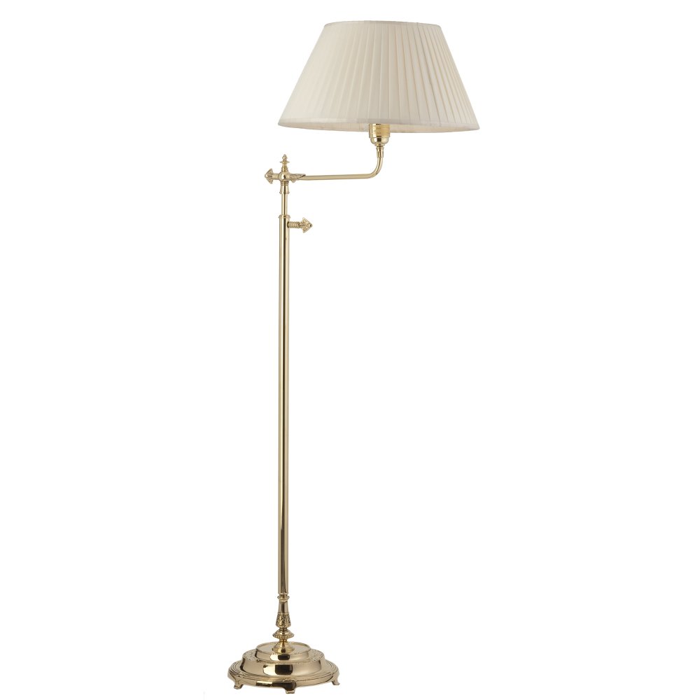 Extendable floor lamp. (Photographed and measured with lampshade 03-ACC-261-U please order separately)